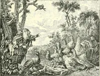 An illustration from L'estampe satirique et la caricature en France au 18e siècle; préf. de Maurice Tourneux (1910)