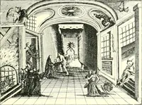 An illustration from L'estampe satirique et la caricature en France au 18e siècle; préf. de Maurice Tourneux (1910)
