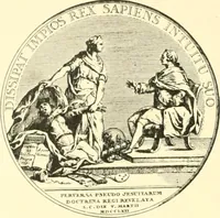 An illustration from L'estampe satirique et la caricature en France au 18e siècle; préf. de Maurice Tourneux (1910)