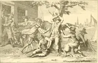 Picture 21 of 58 from L'estampe satirique et la caricature en France au 18e siècle; préf. de Maurice Tourneux (1910), leaf 49