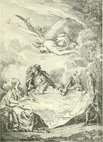 An illustration from L'estampe satirique et la caricature en France au 18e siècle; préf. de Maurice Tourneux (1910)