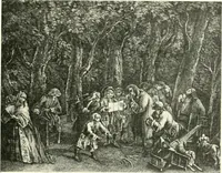 An illustration from L'estampe satirique et la caricature en France au 18e siècle; préf. de Maurice Tourneux (1910)