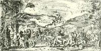 An illustration from L'estampe satirique et la caricature en France au 18e siècle; préf. de Maurice Tourneux (1910)