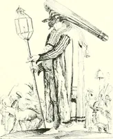 An illustration from L'estampe satirique et la caricature en France au 18e siècle; préf. de Maurice Tourneux (1910)