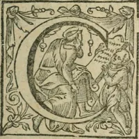 An illustration from Les tiltres d'hevr et de vertu de fev tres-chrestien Henry IIII. du nom, roy de France & de Nauarre, accommodez av noble & glorieux surnom de Grand, à luy publiquement donne pour epithete d'honneur apres sa mort (1610)