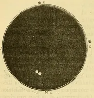 An illustration from Les étoiles et les curiosités du ciel; description complète du ciel visible à l'il nu et de tous les objets célestes faciles à observer; (1882)