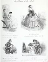 An illustration from Les tortures de la mode (1850)