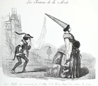 Picture 9 of 31 from Les tortures de la mode (1850), leaf 24