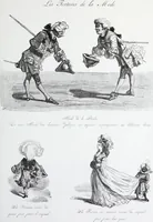 Picture 15 of 31 from Les tortures de la mode (1850), leaf 34