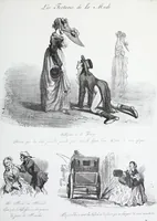 Picture 20 of 31 from Les tortures de la mode (1850), leaf 42
