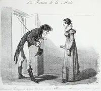 Picture 21 of 31 from Les tortures de la mode (1850), leaf 44