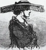 An illustration from Les tortures de la mode (1850)