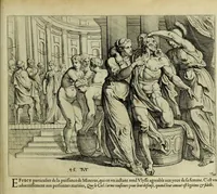 An illustration from Les travavx d'Vlysse (1633)