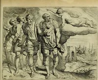 An illustration from Les travavx d'Vlysse (1633)