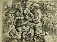 Picture 6 of 33 from Les travavx d'Vlysse (1633), leaf 16