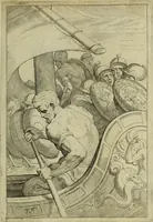 Picture 8 of 33 from Les travavx d'Vlysse (1633), leaf 40