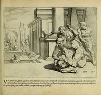 An illustration from Les travavx d'Vlysse (1633)
