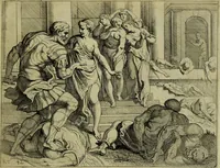 An illustration from Les travavx d'Vlysse (1633)