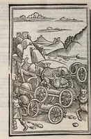 An illustration from Les triu[m]phes de fra[n]ce (1508)