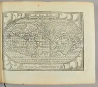 An illustration from Les trois mondes (1582)