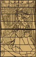 An illustration from Les vitraux (1895)