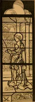 An illustration from Les vitraux (1895)