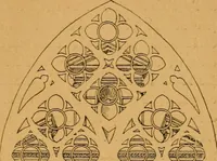 An illustration from Les vitraux (1895)