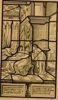 An illustration from Les vitraux (1895)