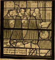 An illustration from Les vitraux (1895)