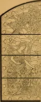 An illustration from Les vitraux (1895)