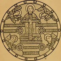 An illustration from Les vitraux (1895)