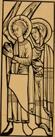 An illustration from Les vitraux (1895)