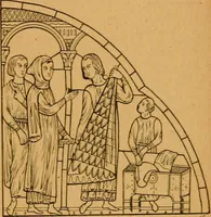 An illustration from Les vitraux (1895)