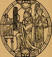 An illustration from Les vitraux (1895)