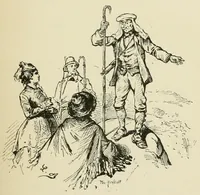 Picture 4 of 8 from Les voyages au théâtrè par A. D'Ennery et Jules Verne. Dessins par L. Benett et H. Meyer (1881), leaf 231