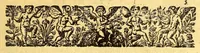 An illustration from Les voyages de la Nouuelle France occidentale, dicte Canada, faits par le sr de Champlain Xainctongeois, capitaine pour le roy en la marine du Ponant, & toutes les descouuertes qu'il a faites en ce païs depuis l'an 1603. iusques en l'an 1629. ... auec vn traitté des qualitez & conditions requises à vn bon & parfaict nauigateur pour cognoistre la diuersité des estimes qui se font en la nauigation ... ensemble vne carte generalle de la description dudit pays faicte en son meridien selon la declinaison de la guide aymant, & vn catechisme ou instruction traduicte du françois au langage des peuples sauuages de quelque contrée, auec ce qui s'est passé en ladite Nouuelle France en l'année 1631 (1632)