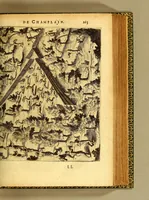 An illustration from Les voyages de la Nouuelle France occidentale, dicte Canada, faits par le sr de Champlain Xainctongeois, capitaine pour le roy en la marine du Ponant, & toutes les descouuertes qu'il a faites en ce païs depuis l'an 1603. iusques en l'an 1629. ... auec vn traitté des qualitez & conditions requises à vn bon & parfaict nauigateur pour cognoistre la diuersité des estimes qui se font en la nauigation ... ensemble vne carte generalle de la description dudit pays faicte en son meridien selon la declinaison de la guide aymant, & vn catechisme ou instruction traduicte du françois au langage des peuples sauuages de quelque contrée, auec ce qui s'est passé en ladite Nouuelle France en l'année 1631 (1632)