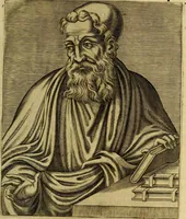 An illustration from Les vrais pourtraits et vies des hommes illustres grecz, latins et payens (1584)