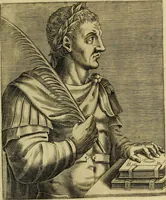 An illustration from Les vrais pourtraits et vies des hommes illustres grecz, latins et payens (1584)