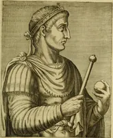 An illustration from Les vrais pourtraits et vies des hommes illustres grecz, latins et payens (1584)