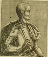 An illustration from Les vrais pourtraits et vies des hommes illustres grecz, latins et payens (1584)