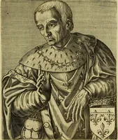An illustration from Les vrais pourtraits et vies des hommes illustres grecz, latins et payens (1584)