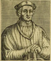 An illustration from Les vrais pourtraits et vies des hommes illustres grecz, latins et payens (1584)