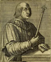 An illustration from Les vrais pourtraits et vies des hommes illustres grecz, latins et payens (1584)