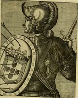 An illustration from Les vrais pourtraits et vies des hommes illustres grecz, latins et payens (1584)