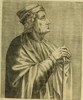 An illustration from Les vrais pourtraits et vies des hommes illustres grecz, latins et payens (1584)