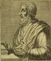 An illustration from Les vrais pourtraits et vies des hommes illustres grecz, latins et payens (1584)
