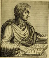 An illustration from Les vrais pourtraits et vies des hommes illustres grecz, latins et payens (1584)