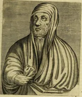 An illustration from Les vrais pourtraits et vies des hommes illustres grecz, latins et payens (1584)
