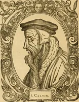 An illustration from Les vrais povrtraits des hommes illvstres en piete et doctrine : dv trauail desquels Diev s'est serui en ces derniers temps, pour remettre sus la vraye Religion en diuers pays de la chrestienté : auec les descriptions de leur vie & de leurs faits plus memorables : plvs, qvaranteqvatre emblemes chrestiens (1581)